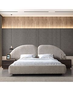 طقم غرفة نوم كينغ 5 قطع رومو - 180x200 سم