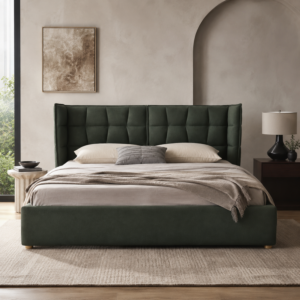 سرير كينغ جيراي 180x200 سم - اخضر زيتي