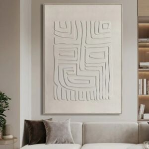 لوحة جدارية هانوفيل 100×140 سم - متعدد الالوان