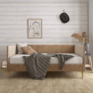 كنبة سرير ابيلا 180×90×80 سم - بني